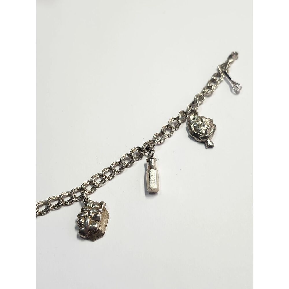 Sterling Silver Charm Bracelet